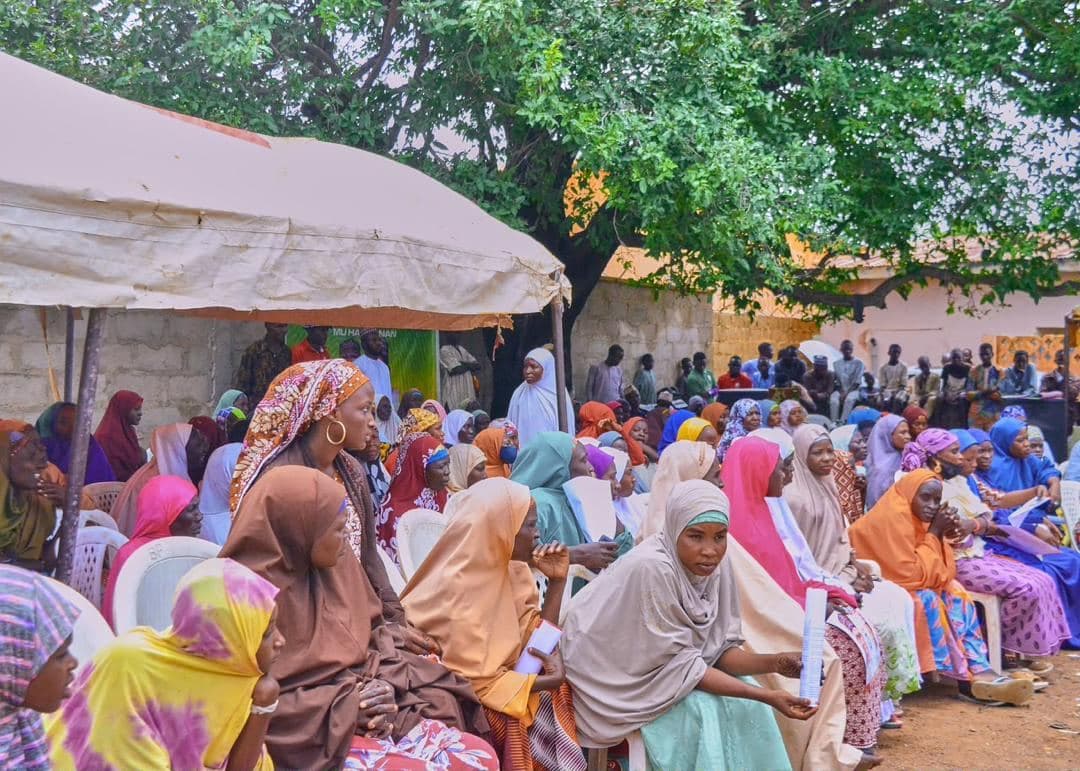 A community town hall meeting.