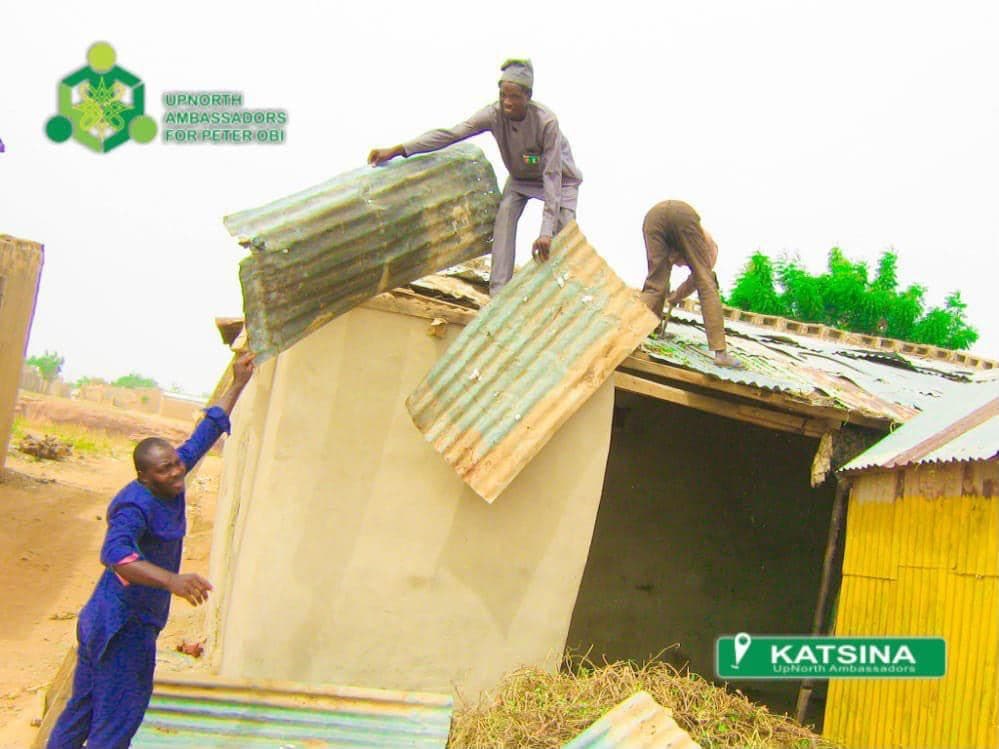 A community project being delivered.